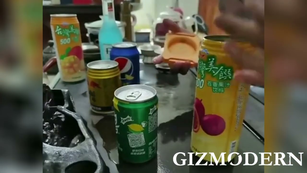 2-in-1 Topless Soda Can Opener, for Pops & Beer