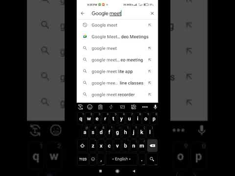 Video How can you download Google meet app from Google play... - youtube