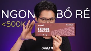 Bàn Phím Cơ Không Dây Dưới 500K Này Hợp Với Ai? - Trên Tay Bàn Phím Cơ E-Dra EK368L 2 Mode screenshot 5