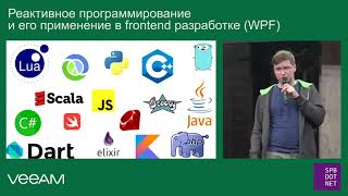 картинка: Владимир Рогожин «Реактивное программирование и его применение в frontend разработке (WPF)»
