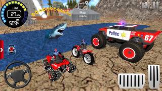 Extreme Motor Bike, Monster Truck, Quad Bike - Impossible Offroad Stunts Driving #1 Android Gameplay screenshot 1