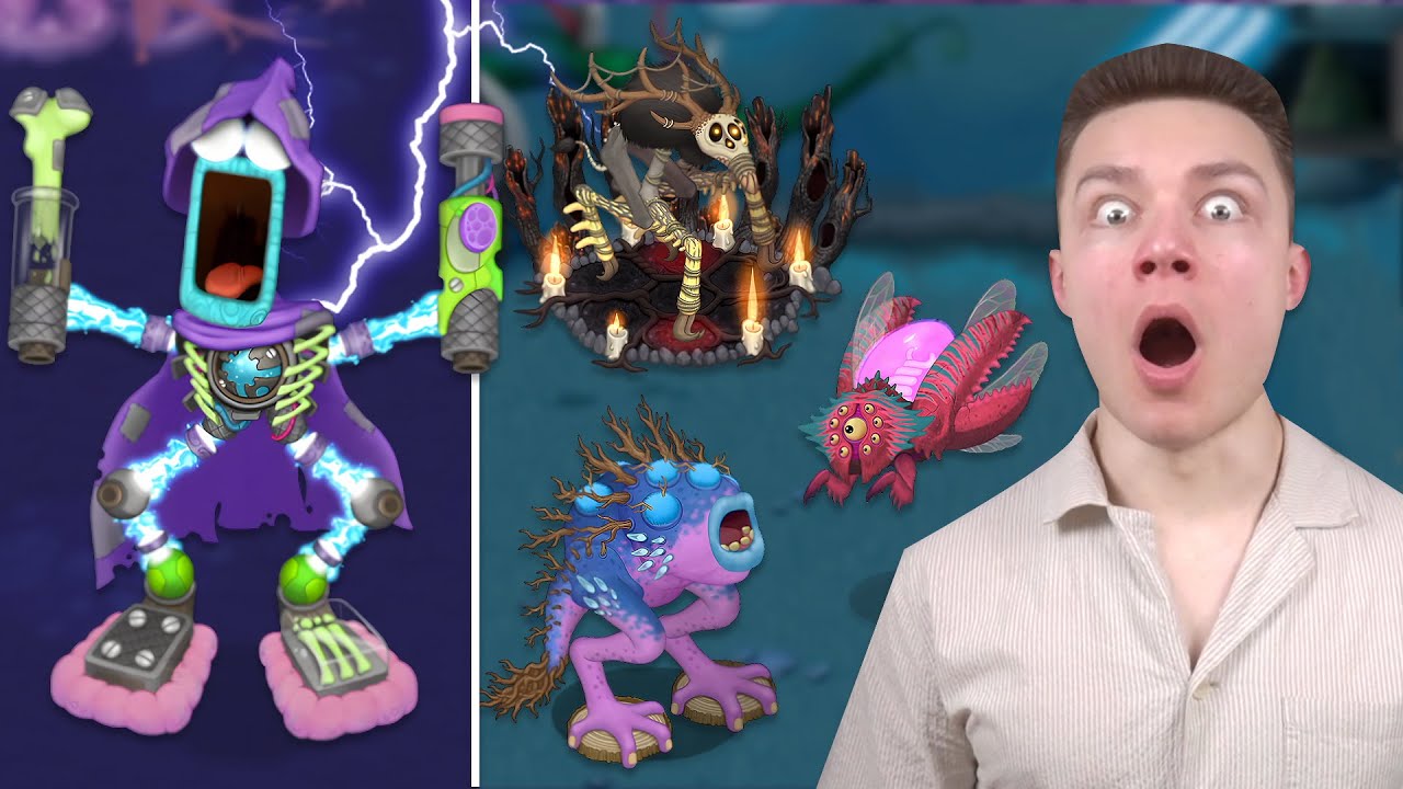 EPIC WUBBOX On Ethereal Island & EPIC WUBLINS! - Wub-Mayhem!! (My Singing Monsters)