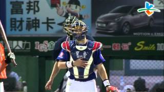 20130906 CPBL 犀牛VS獅 5下 林志祥單場第2盜