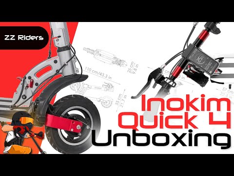 Trottinette électrique 2020 Inokim Quik 4 - Unboxing