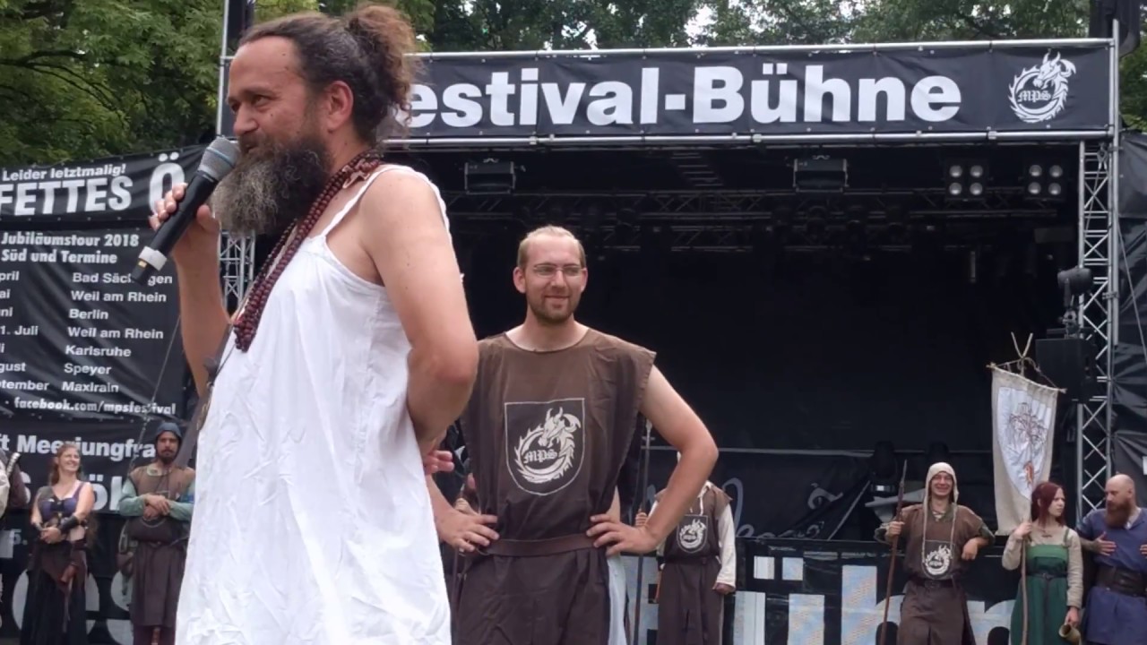 MPS Karlsruhe - Samstag 28.07.2018 - Ritterschlag und Teeren und Federn