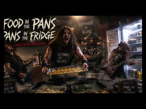 FOOD IN THE PANS... PANS IN THE FRIDGE