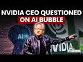 Watch: Nvidia CEO Jensen Huang 3-Minute Answer On The AI Bubble