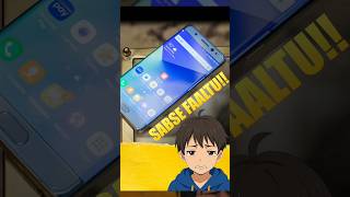 The worst phone by Samsung - Galaxy note 7 😨!?