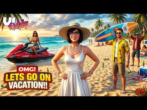 We Went On A Vacation!!! | GTA VI RolePlay #5 | ft. @Keshobrine @Sherthik