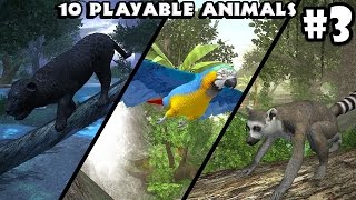 Ultimate Jungle Simulator  10 Playable Animals   Android/iOS  Gameplay Episode 3