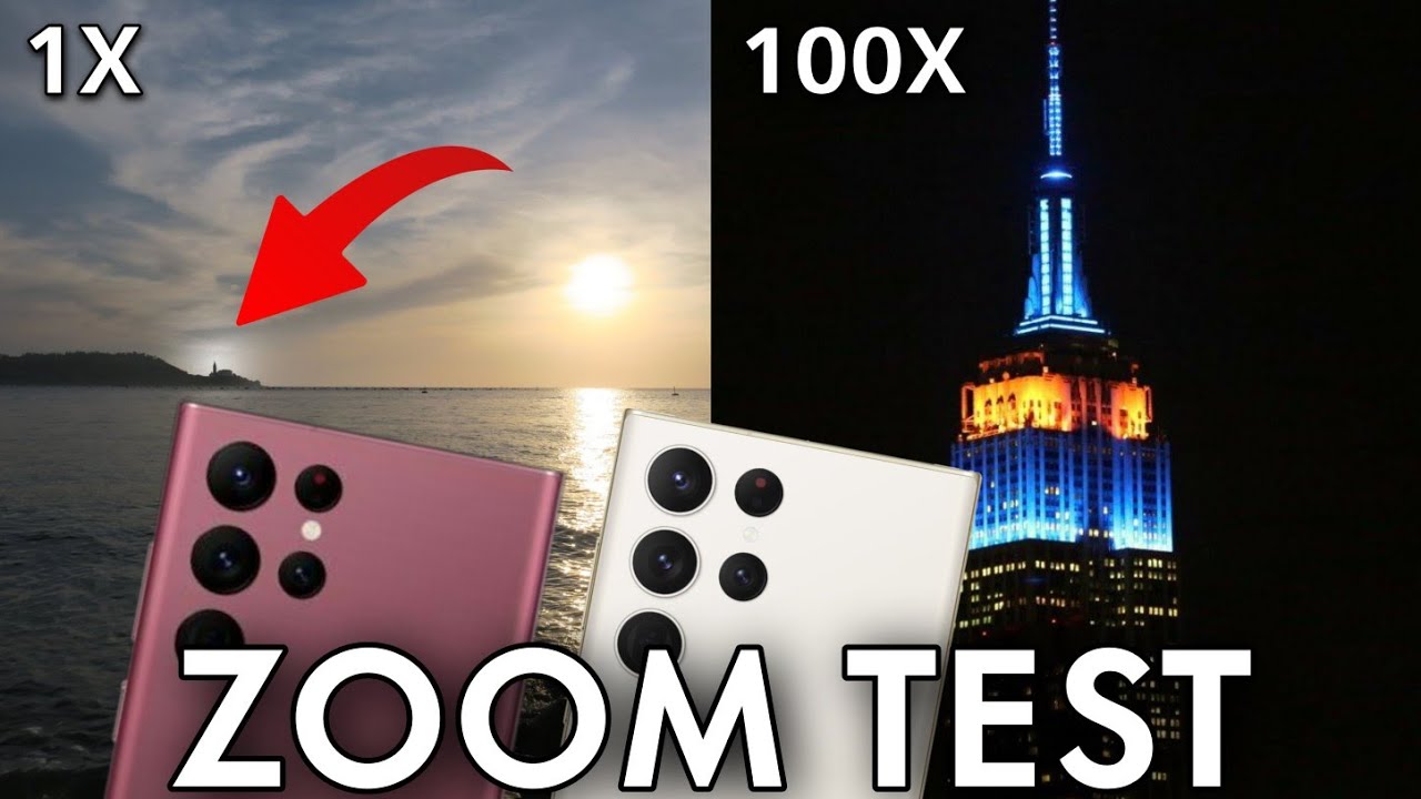 Samsung Galaxy S23 Ultra VS Samsung Galaxy S22 Ultra Zoom Test | 100x ...