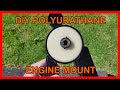 ⚡️ DIY Polyurethane filled engine motor mounts with Before and After comparison.