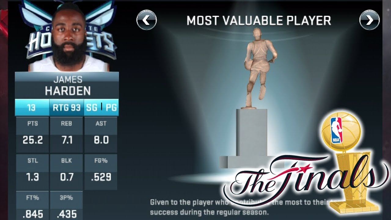 CHARLOTTE'S FIRST MVP AND FINALS APPEARANCE!! NBA 2K18 Mobile Association Mode