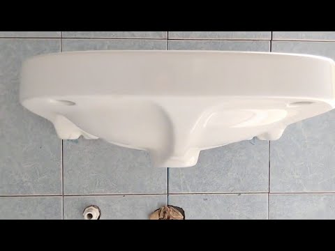 cómo instalar lavabo en el baño