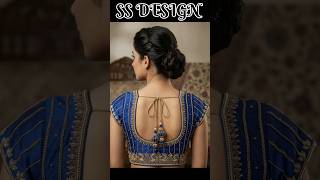 simple blouse design's 🥰♥️ #trending #blouse #saree #fashion