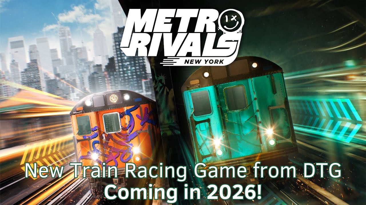 Новая игра в жанре гонок на поездах от Dovetail Games — Metro Rivals: New York — Новости