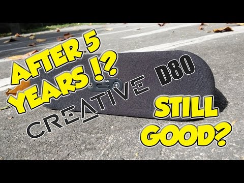 AFTER 5 YEARS - How Did It Fair? My Creative D80 Bluetooth Speaker