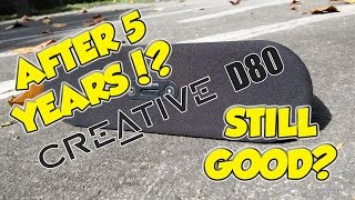 AFTER 5 YEARS - How Did It Fair My Creative D80 Bluetooth Speaker