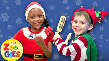 The Zoogies - Jingle Bells | #BabyWalrus Christmas Nursery Rhymes