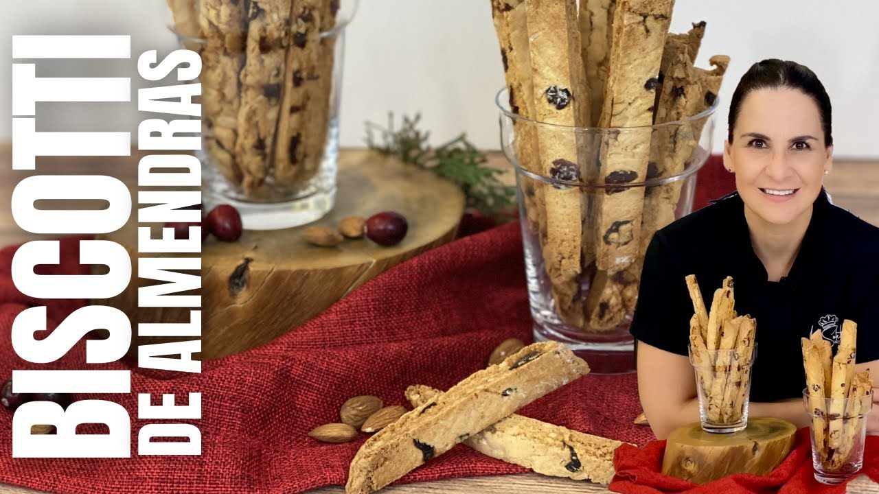 BISCOTTI de almendras | Cantuccini