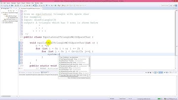 Draw an equilateral triangle with space char to console by Java