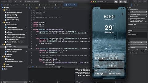 Flutter Weather App