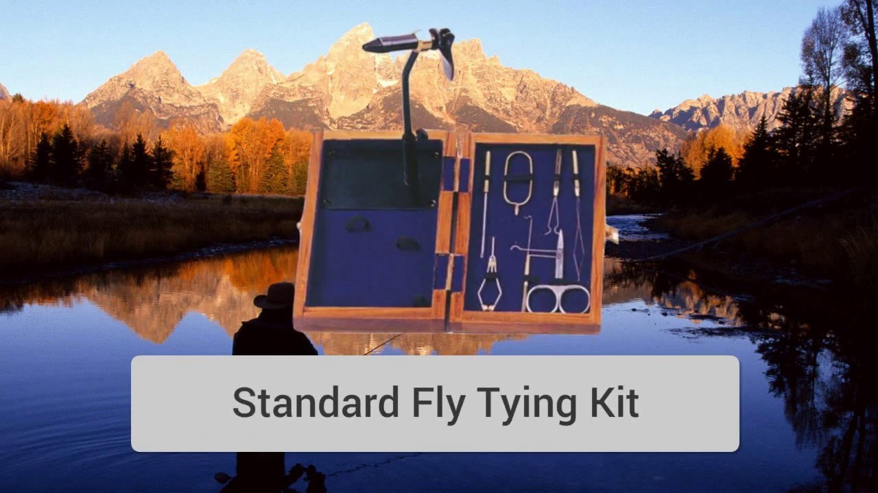 Scientific Anglers Deluxe Fly Tying Kit 