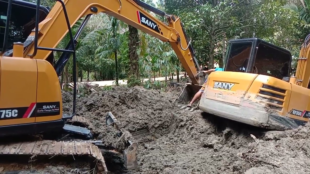 sany sy55 Vs sany sy75