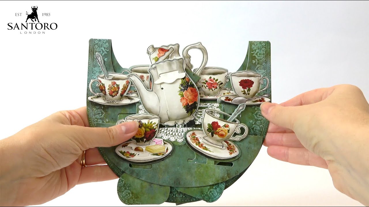 Santoro 3D Pop Up Pop n Rocks PR055 - How To