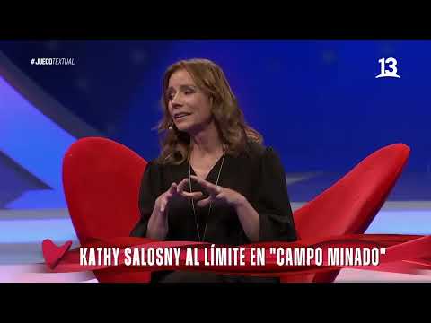 Kathy Salosny contó detalles de su mediática salida de matinal. Juego Textual, Canal 13.