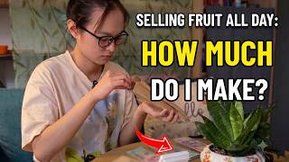 I Quit My Office Job to Sell Fruit on the Streets of Hanoi | Living Alone in Vietnam