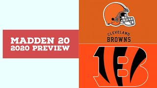 2020 Week 7 Preview - Cleveland Browns vs Cincinnati Bengals - Simulation Nation