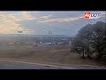 Semi truck carrying ammonia flipped on I-40 in Russellville