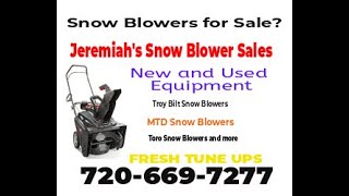 Best Snow Blower Service at Home Aurora  CO