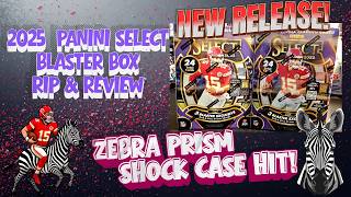 🚨ZEBRA PRIZM SHOCK CASE HIT🚨 NEW RELEASE- 2025 PANINI SELECT
