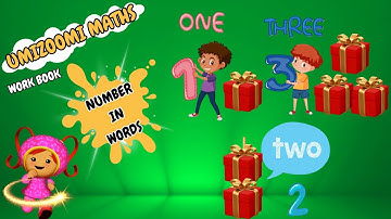 UMIZOOMI MATHS: Number In Words| InWords Counting 1 to 10| How To Spell Number In Words?| EYFS-2| 27