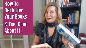 Declutter Your Books - Tips For Letting Go | Clutter Tip