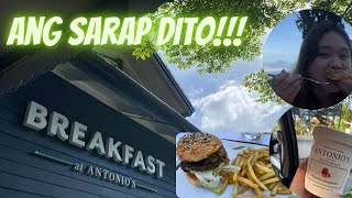 Breakfast at Antonio’s | What to eat? | Alfresco dining spot in Tagaytay