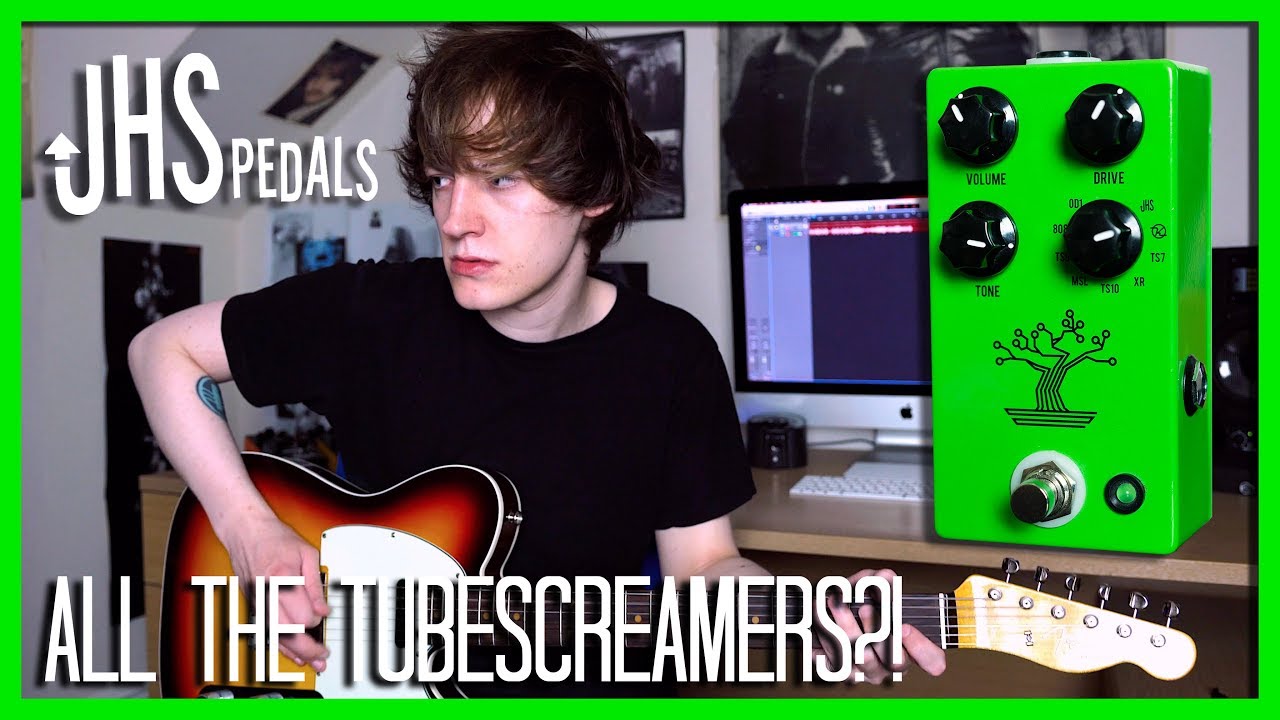 The Only 'Tubescreamer' You'll Ever Need?! Bonsai (9 Way Screamer) - JHS Pedals Pedal Demo