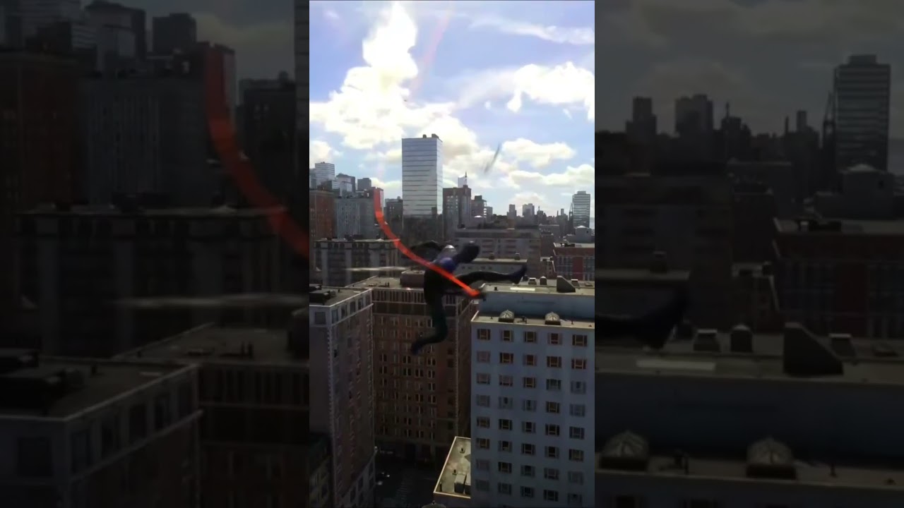 Insane traversal in Marvel’s Spider-Man 2 