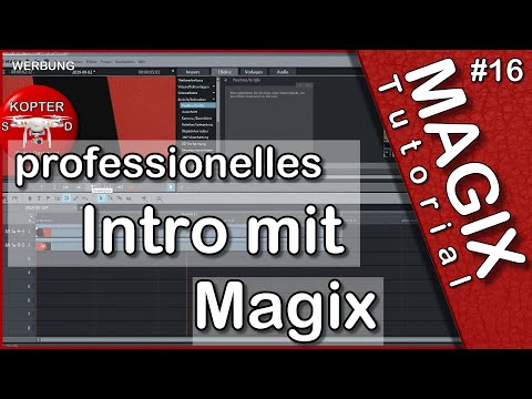 Magix Video Deluxe • professionelles YouTube Intro erstellen • einfacher geht's nicht • Tutorial