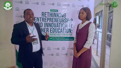 NUC x EyeCity Africa HEI Stakeholders Convening - Interview with Dr. Hezekiah Falola