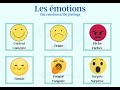 Les émotions -  Feelings