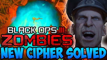 NEW SHADOWS OF EVIL EASTER EGG CIPHER SOLVED! Black Ops 3 ZOMBIES SECRET STORYLINE EXPLAINED!