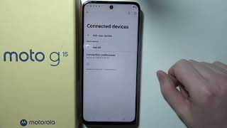 Motorola Moto G15: How to Connect Bluetooth Headphones/Earbuds