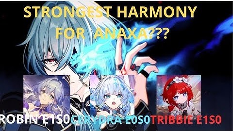 Harmony for Anaxa? E0S0 Cerydra VS Robin E1S0 VS Tribbie E1S0 | Memory of Chaos Floor 12| HSR 3.5