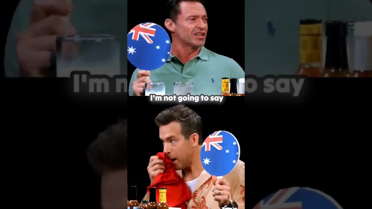 the spice is real! Ryan Reynolds & hugh jackman 