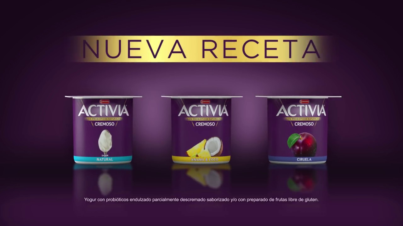 Redescubrí el yogur Activia, ahora con una nueva receta. YouTube