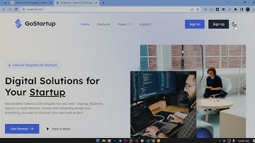 Installation and Deployment of a Tailwind CSS Template