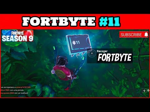 Vídeo: Dónde Encontrar Fortbyte 11: Se Encuentra Debajo De Un Loro De La Jungla En Círculos En Fortnite